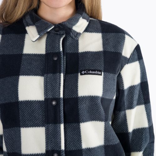 Columbia Benton Springs cămașă pentru femei gri și alb 1958691