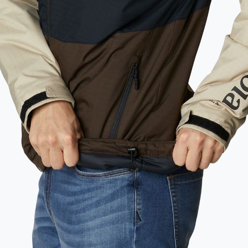 Columbia Point Park Insulated jachetă pentru bărbați în puf maro și negru 1956811