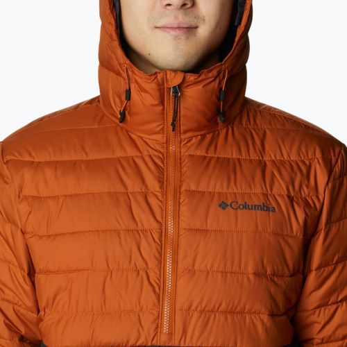 Columbia Powder Lite Anorak jachetă pentru bărbați în jos portocaliu și negru