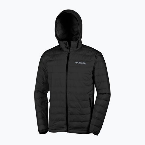 Columbia Powder Lite Hooded jachetă cu glugă pentru bărbați negru 1693931