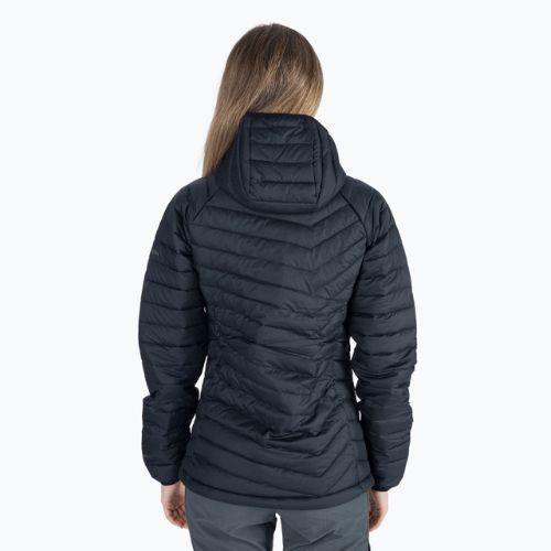 Columbia Powder Lite Hooded jachetă cu glugă pentru femei negru 1699071