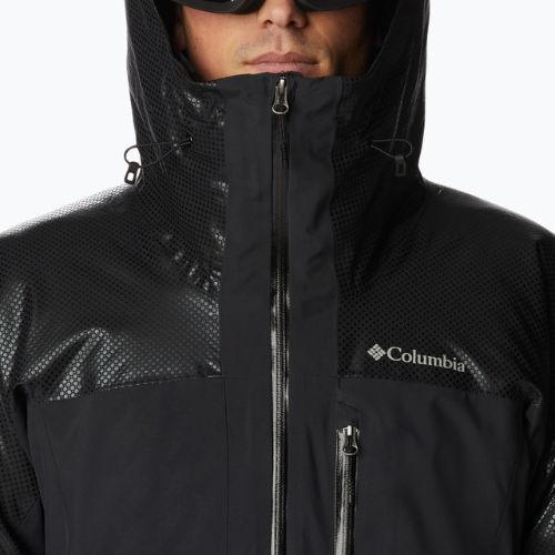 Columbia Snow Slab Black Dot jachetă de schi pentru bărbați negru 2008071