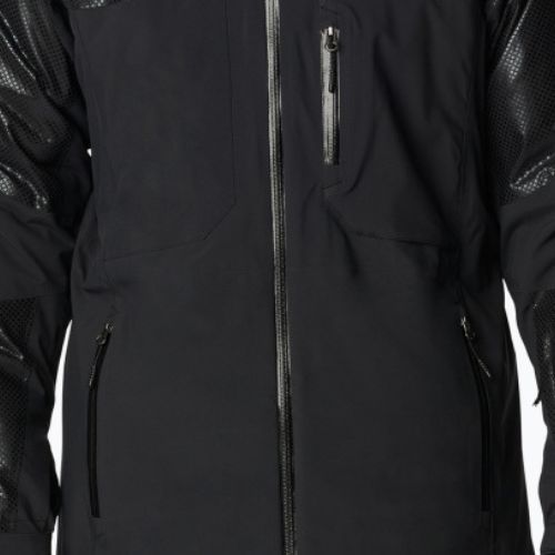 Columbia Snow Slab Black Dot jachetă de schi pentru bărbați negru 2008071