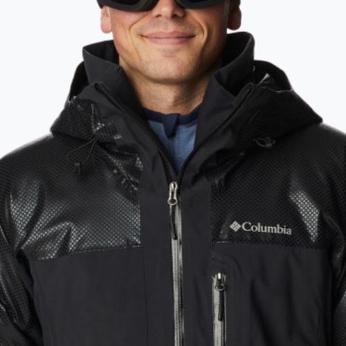 Columbia Snow Slab Black Dot jachetă de schi pentru bărbați negru 2008071