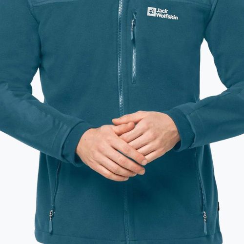 Jack Wolfskin jachetă fleece pentru bărbați Blizzard albastru 1702945