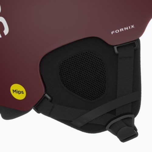 Cască de schi POC Fornix MIPS garnet red matt