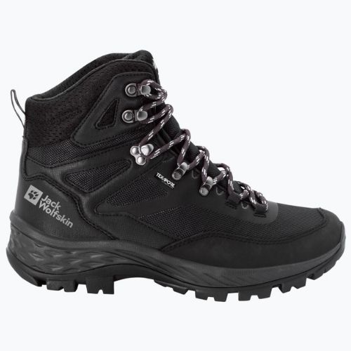 Jack Wolfskin bărbați Jack Wolfskin Rebellion Guide Texapore Mid cizme de trekking negru 4053791