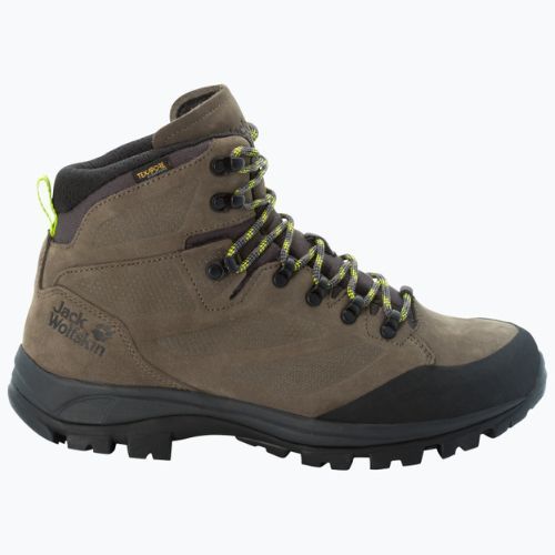 Jack Wolfskin cizme de trekking pentru bărbați Rebellion Texapore Mid maro 4051171