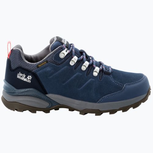 Jack Wolfskin cizme de trekking pentru femei Refugio Texapore Low albastru marin 4050821