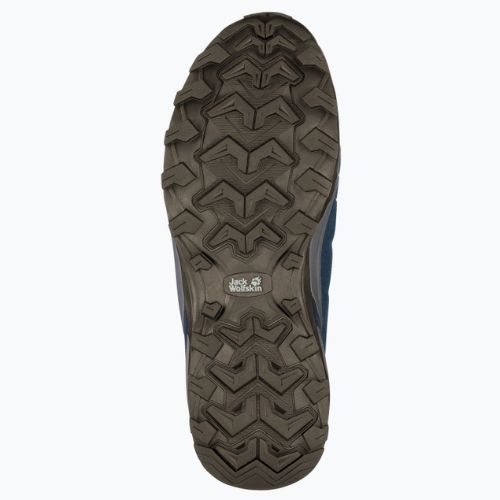 Jack Wolfskin cizme de trekking pentru femei Refugio Texapore Low albastru marin 4050821