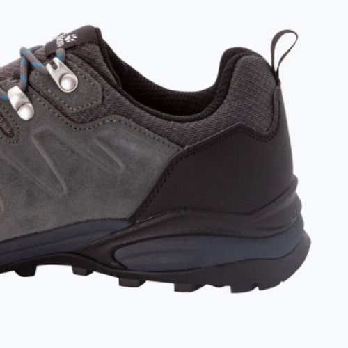 Jack Wolfskin bărbați Refugio Texapore Low cizme de trekking gri-negru 4049851