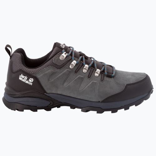 Jack Wolfskin bărbați Refugio Texapore Low cizme de trekking gri-negru 4049851