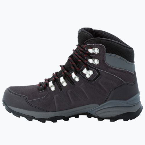 Jack Wolfskin cizme de trekking pentru femei Refugio Texapore Mid gri 4050871