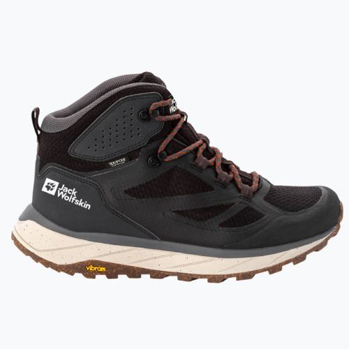 Încălțăminte turistică pentru bărbați Jack Wolfskin Terraventure Urban Mid black