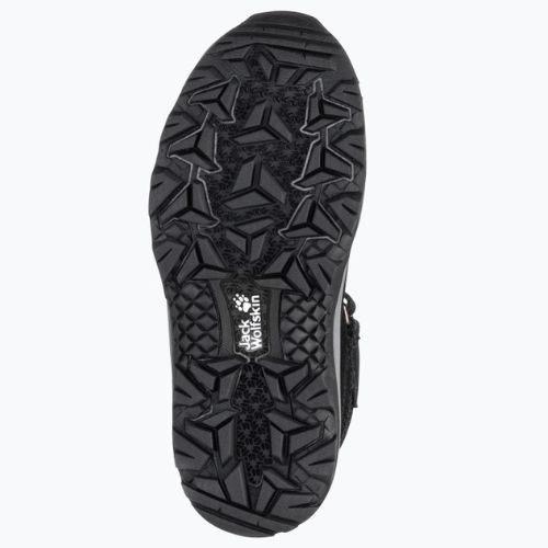 Jack Wolfskin Vojo Lt Texapore Mid cizme de trekking pentru copii negru 4054021