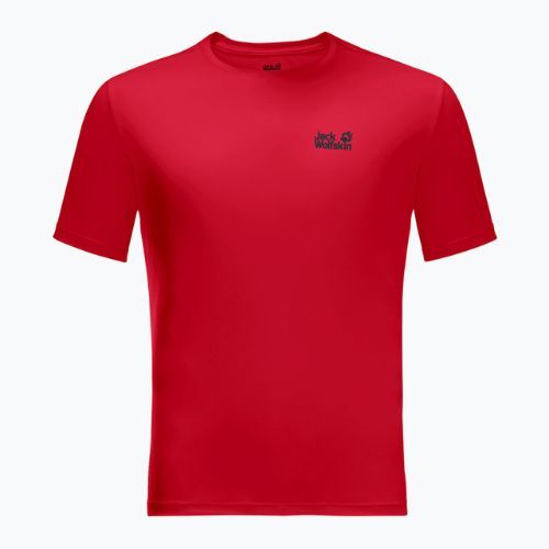 Jack Wolfskin tricou de trekking pentru bărbați Tech roșu 1807071_2206