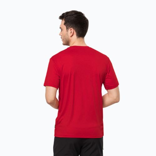 Jack Wolfskin tricou de trekking pentru bărbați Tech roșu 1807071_2206