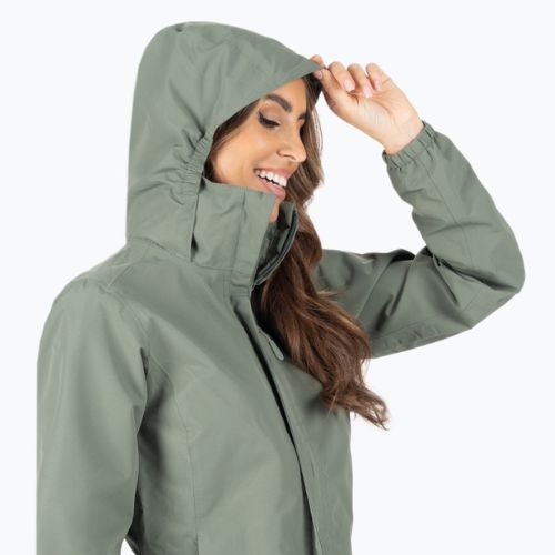 Jack Wolfskin jachetă de ploaie Stormy Point 2L pentru femei  verde 1111202_4311