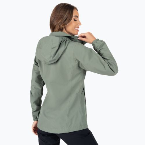 Jack Wolfskin jachetă de ploaie Stormy Point 2L pentru femei  verde 1111202_4311