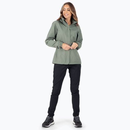 Jack Wolfskin jachetă de ploaie Stormy Point 2L pentru femei  verde 1111202_4311