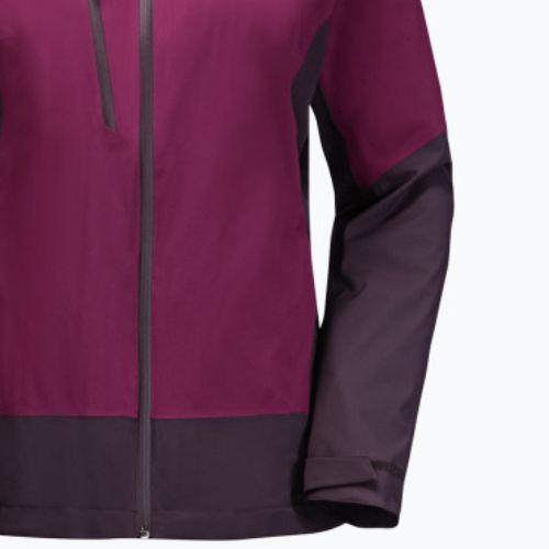Jack Wolfskin Eagle Peak jachetă de ploaie pentru femei violet 1113004_1014