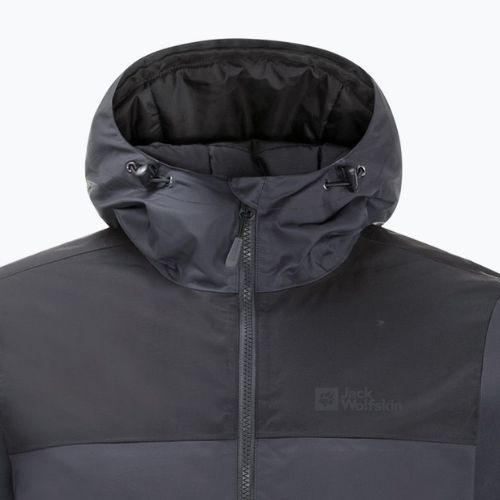 Jack Wolfskin jachetă de bărbați Jasper Ins în jos gri 1114321_6230