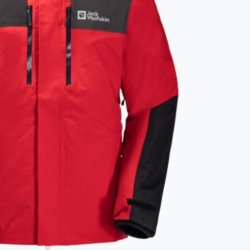 Geacă 3în1 pentru bărbat Jack Wolfskin Jasper roșie 1115261_226_2