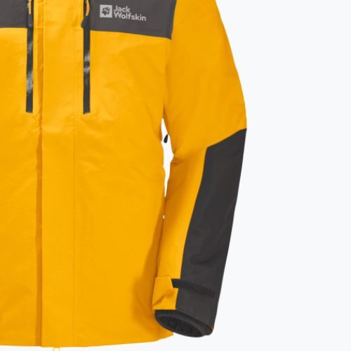 Geacă 3în1 pentru bărbat Jack Wolfskin Jasper galbenă 1115261_382_2