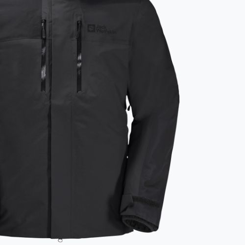 Geacă 3în1 pentru bărbați Jack Wolfskin Jasper neagră 1115261_6_6