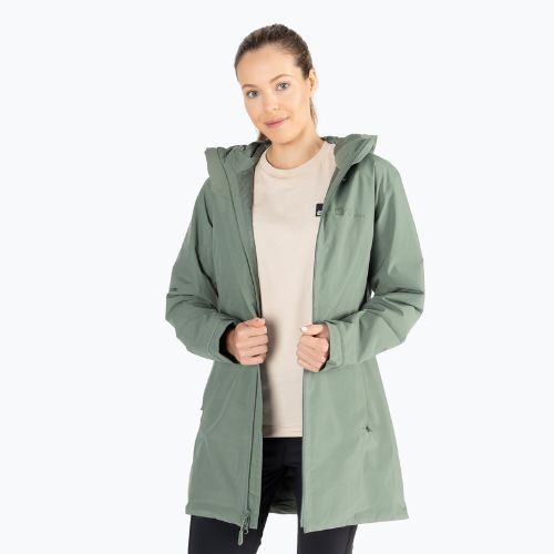 Jack Wolfskin jachetă în jos pentru femei Heidelstein Ins verde 1115681_4311