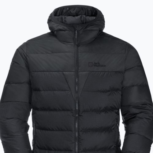 Jack Wolfskin jachetă de bărbați Dna Tundra Down Hoody negru 1206612_6350_006