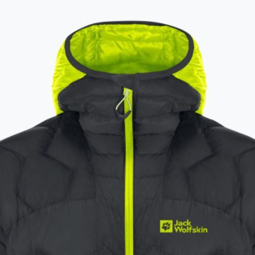 Jack Wolfskin bărbați Jack Wolfskin Alpspitze Down Hoody gri 1206771_6350 jachetă de schi jachetă de schi