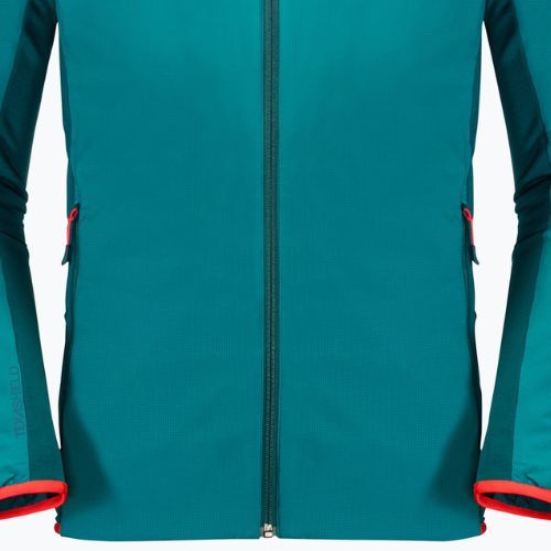 Jack Wolfskin jachetă de schi pentru bărbați Alpspitze Ins Hoody verde 1206781_1124