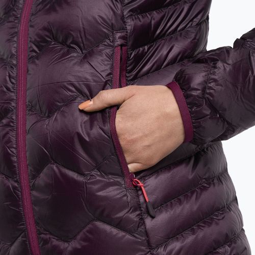 Jack Wolfskin jacheta de schi Alpspitze Down Hoody pentru femei mov 1206791_2042