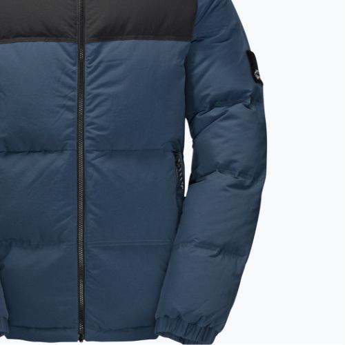 Jack Wolfskin jachetă de puf pentru bărbați Alex Down albastru marin 1206911_1383_004