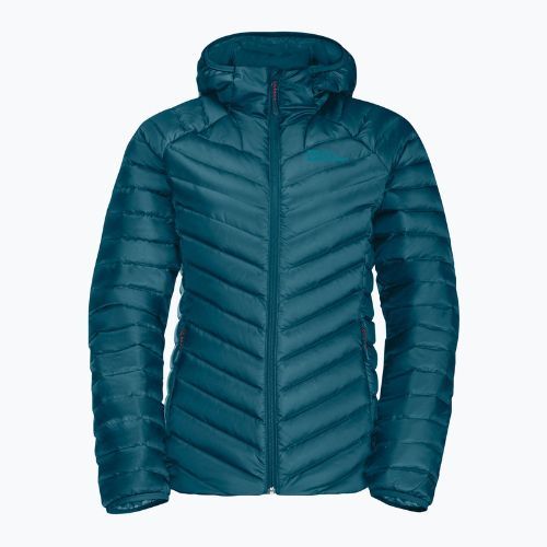 Jack Wolfskin jachetă de femei Passamani Down Hoody albastru 1207101_4133