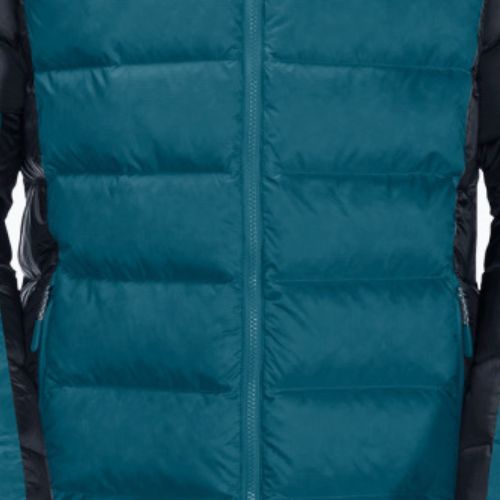 Jack Wolfskin jachetă de bărbați Nebelhorn Down Hoody albastru 1207141_4133