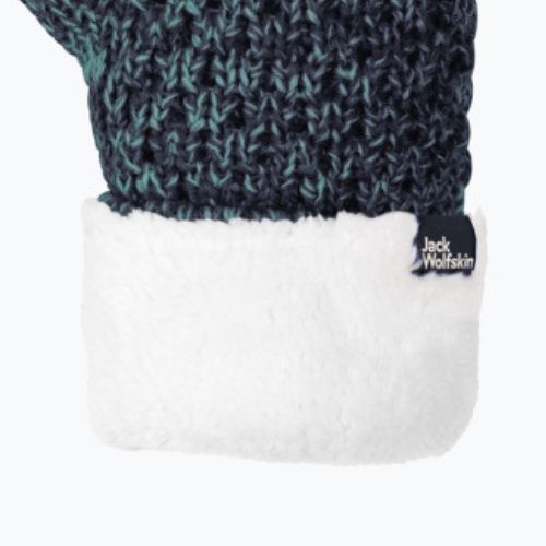 Jack Wolfskin mănuși de iarnă pentru femei Highloft Knit albastru 1908001_1010_003