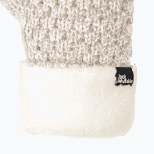 Jack Wolfskin mănuși de iarnă pentru femei Highloft Knit bej 1908001_5062_003
