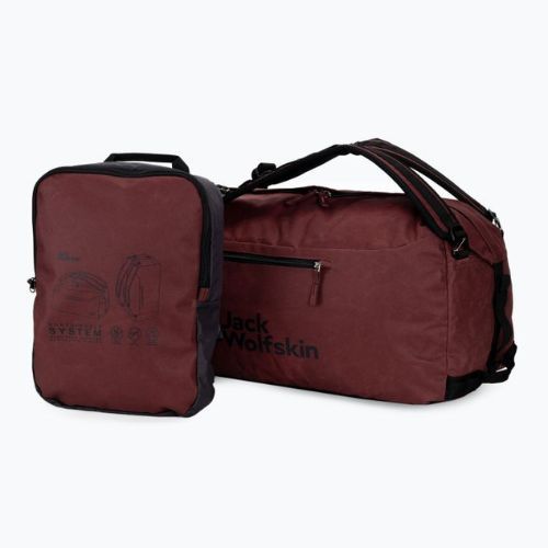 Jack Wolfskin Traveltopia Duffle 45 l burgundy 2010801_2185 sac de călătorie
