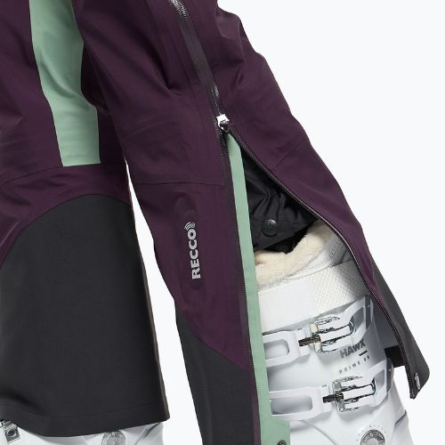 Jack Wolfskin pantaloni de schi Alpspitze 3L pentru femei verde 1115211