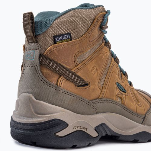 Cizme de trekking pentru femei KEEN Circadia Mid Wp maro 1026764