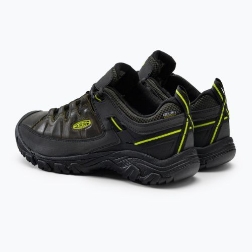 Cizme de trekking pentru bărbați KEEN Targhee III Wp verde-negru 1026860