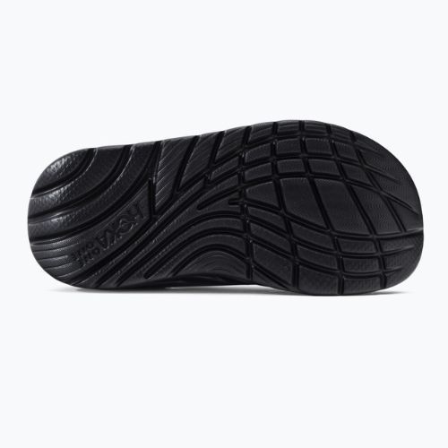 HOKA Ora Recovery flip-flops de drumeție negru 1134527-BLK