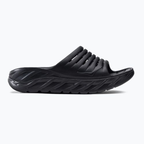 HOKA Ora Recovery flip-flops de drumeție negru 1134527-BLK