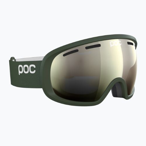 Ochelari de schi POC Fovea Clarity epidote green/clarity define/spektris ivory
