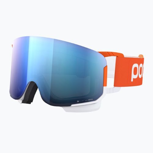Ochelari de schi POC Nexal Clarity Comp fluorescent orange/hydrogen white/spektris blue
