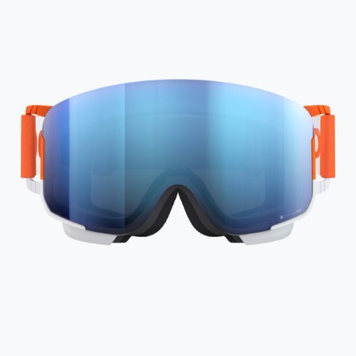 Ochelari de schi POC Nexal Clarity Comp fluorescent orange/hydrogen white/spektris blue