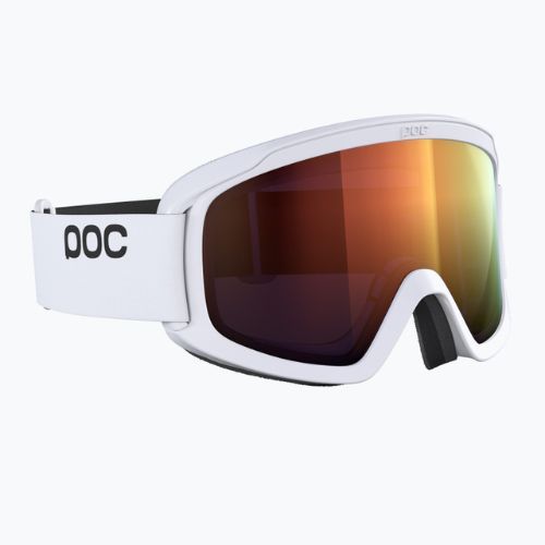 Ochelari de schi POC Opsin Clarity hydrogen white/spektris orange