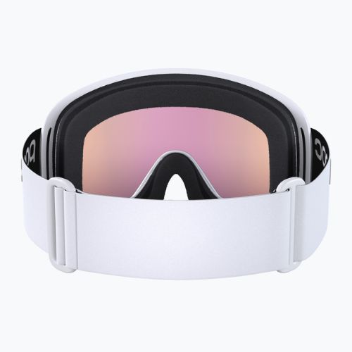 Ochelari de schi POC Opsin Clarity hydrogen white/spektris orange